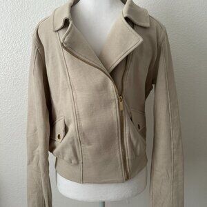 Grey State Women's Long Sleeve Asymmetrical Full Zip Jacket baig Size L